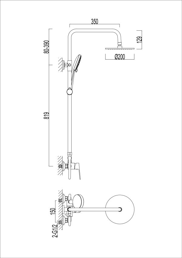 Columna ducha Blaster - Imagen 3